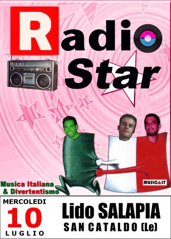 Radiostar in concerto al Lido Salapia di San Cataldo