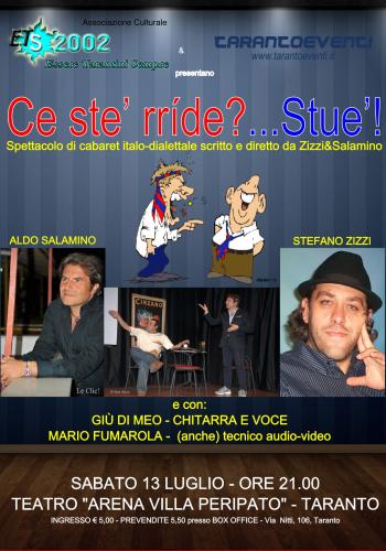 Ce Ste' Rride? Stue'! lo Scio'