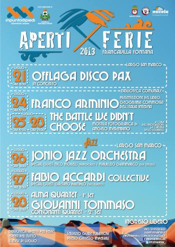 Aperti per Ferie Festival 2013