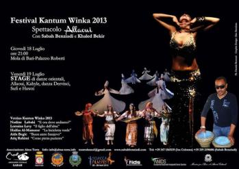 Kantun Winka 'Allaoui' - Spettacolo di danza orientale con  Sabah Benziadi