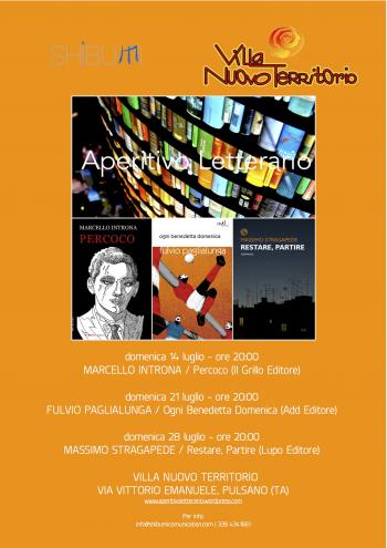 Aperitivi Letterari presenta Marcello Introna e Percoco