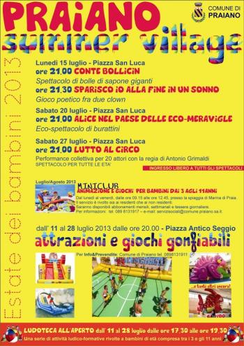 Praiano Summer Village - L'Estate dei Bambini