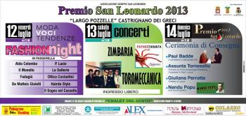 Premio San Leonardo - Fashionight + concerto di Zimbaria e Toromeccanica 
