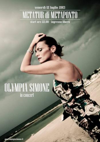 Olimpia Simone live al Metatur