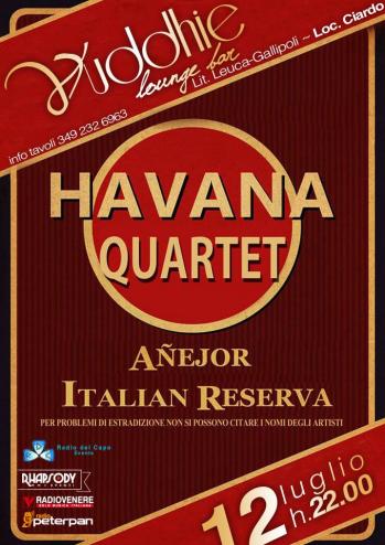 Havana Quartet live sul mare