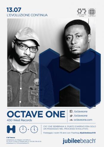 L’evoluzione continua - Special guest dj Octave One