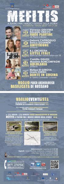 Mefitis – a teatro fra i magici luoghi della storia - Farse platine