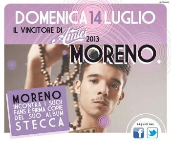  Moreno Donadoni vincitore di Amici al Centro Commerciale 