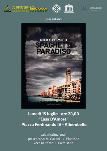 Presentazione Romanzo Spaghetti Paradiso