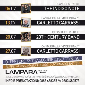 20th Century Band live alla Lampara di Trani