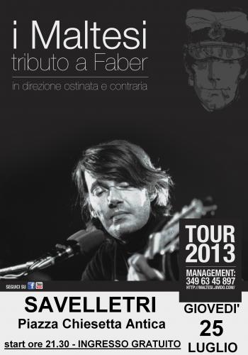 Tributo a Fabrizio de Andre' con i Maltesi