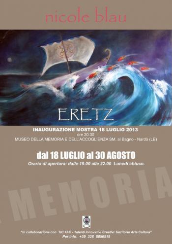 “Eretz”: un omaggio al Salento dell’artista ebrea Nicole Blau