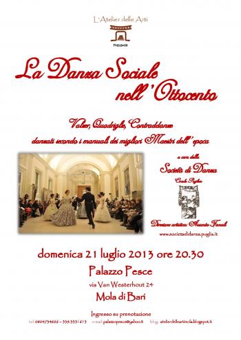 La Danza sociale nell'Ottocento