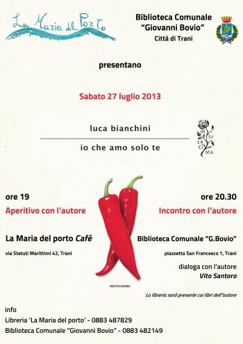 Una Serata con Luca Bianchini