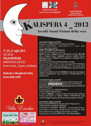 Kalispera 2013 - Inediti d’autore