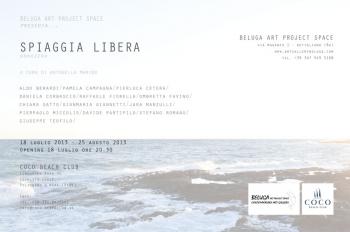 Spiaggia Libera. Anno Zero. Mostra on the beach