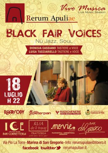 Black Fair Voice Open Rerum Apuliae