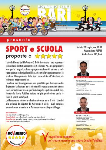 Sport e Scuola: proposte a 5 stelle