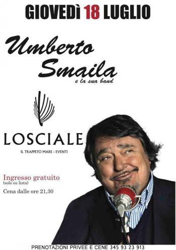 A cena con Umberto Smaila