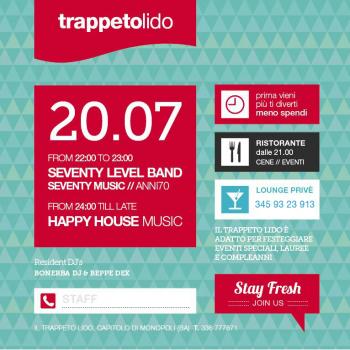Flower Power Party - Seventy Level in concerto