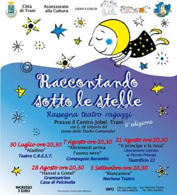 Rassegna teatrale Raccontando sotto le stelle