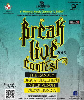 Break live Contest 2013