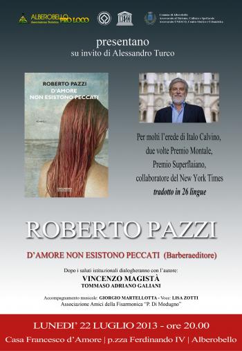 Roberto Pazzi presenta Non Esistono Peccati
