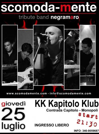 Scomoda-Mente Tribute Band Negramaro