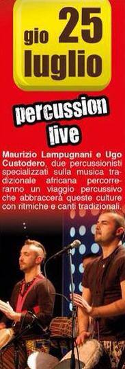 Percussion live