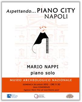  “Aspettando…Piano City Napoli”, Mario Nappi piano solo