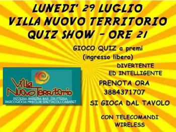 Villa Nuovo Territorio Estate 2013 - Quiz Show