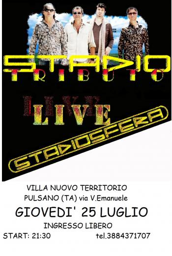 Stadiosfera in concerto