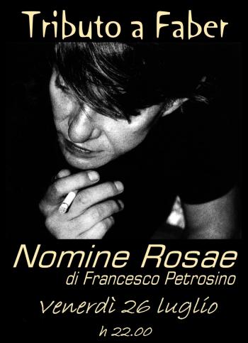 Tributo a Fabrizio De Andrè