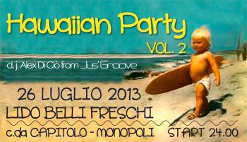 Hawaiian Party con dj Alex Di Ciò