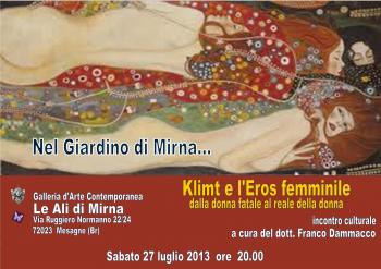 Klimt e l’Eros femminile- dalla donna fatale al reale della donna