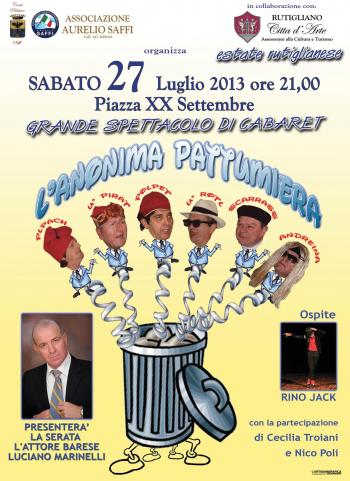 Cabaret con L'anonima Pattumiera