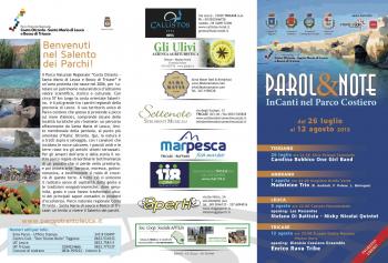 Parole & note - kermesse canora nel Parco Costiero con Carolina Bubbico