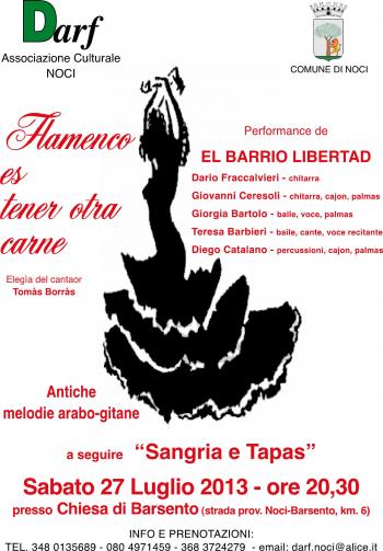 Flamenco es tener otra carne - suoni e sapori andalusi