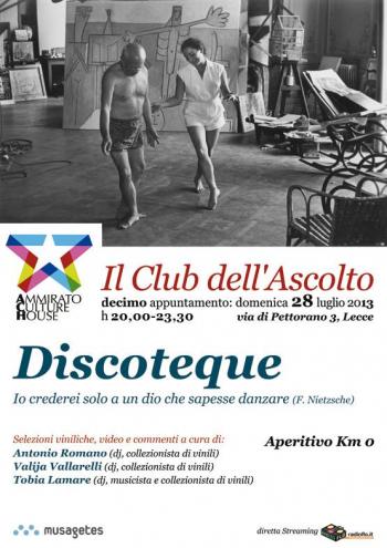 Il club dell’Ascolto - Discoteque
