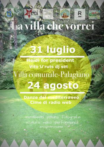 La Villa Che Vorrei Fest 2013 - Heidi for President in concerto