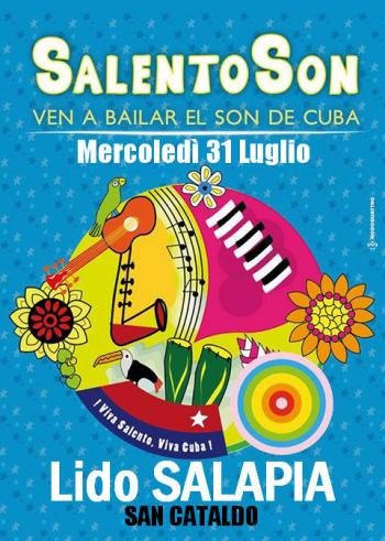 La musica cubana dei Salento Son dal vivo al Lido Salapia di San Cataldo