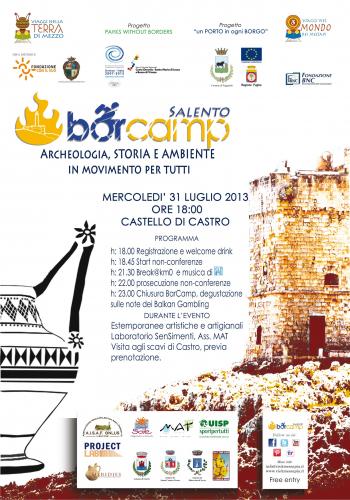 Salento Barcamp – non conferenze per discutere insieme di Archeologia, Storia e Ambiente 