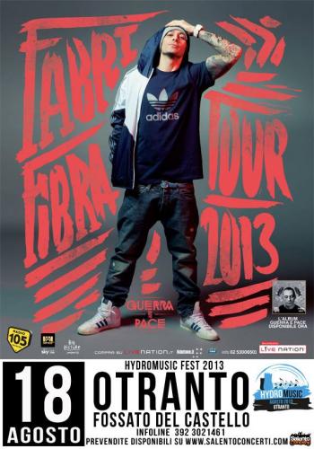 Hydromusic fest - Guerra e Pace tour di Fabri Fibra