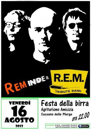 REMinder a Festa della Birra 