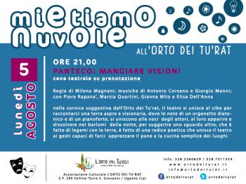Panteco: Mangiare Visioni (Cena Teatro)