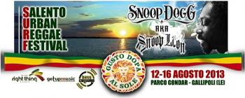 Gusto dopa al sole 2013 - Snoop Dogg aka Snoop Lion in concerto - unica data italiana