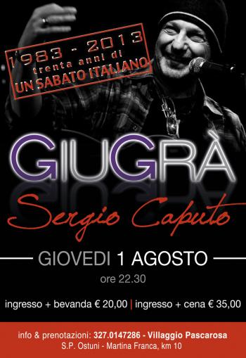 Sergio Caputo 30 anni di un Sabato Italiano