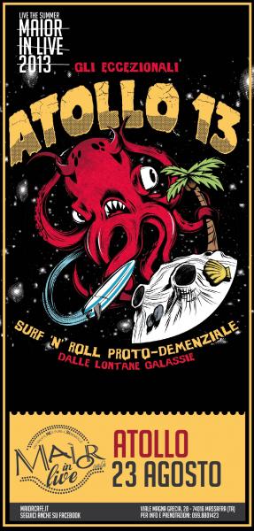 "Atollo 13" - Surf'n'Roll proto-Demenziale
