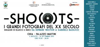 SHOOTS – Immagini in bianco e nero da Edward Weston a Gabriele Basilico 