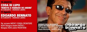 Giornate della Solidarietà – Bonito per Medici Senza Frontiere. Coda di Lupo in concerto